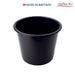 Plastic Waste Bin 14L Black 31.4 x 25.4 cm