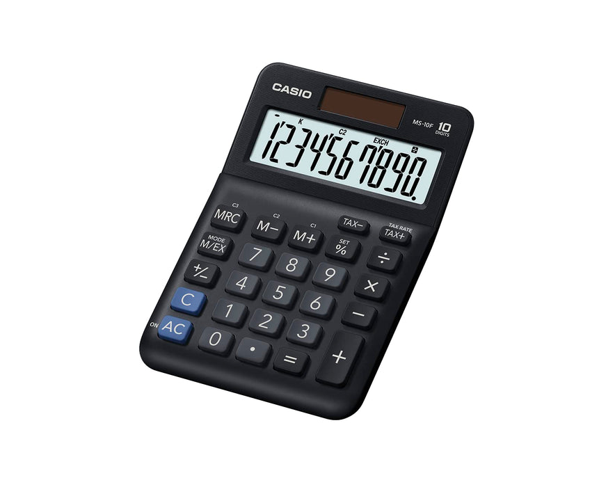 CASIO Destop Calculator MS-10F 10-Digit Black