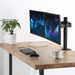 ACT Dual Monitor Arm AC8326 Black