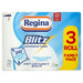 Regina Blitz Kitchen Roll 3 Ply 3 Rolls of 70 Sheets