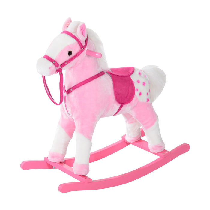 HOMCOM Rocking Horse 330-004PK Pink