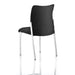 Dynamic Visitor Chair Academy Seat Bergamot Cherry Seat Black Back Without Arms Fabric