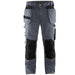 BLÅKLÄDER Trousers 15551860 Cotton, PL (Polyester) Grey, Black Size 34L