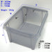 SmartStore Dry Storage Box With Lid 12 L Grey 30 x 40 x 20 cm