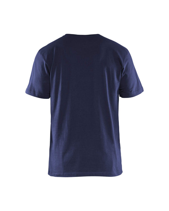 BLÅKLÄDER T-shirt 35251042 Cotton Navy Blue Size 6XL