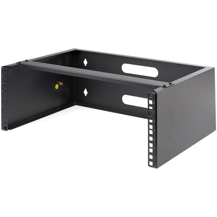 StarTech.com 4U Wall Mount Network Rack - 14 Inch Deep Low Profile 19 Inch Patch Panel Bracket