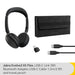 Jabra Evolve2 65 Flex MS Stereo - Headset - on-ear - Bluetooth - wireless - active noise cancelling - USB-C - black - Certified for Microsoft Teams