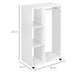 HOMCOM Open Wardrobe Cabinet White