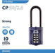 SQUIRE Combination Padlock CP50/2.5 Hardened Steel