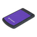 Transcend StoreJet 25H3P - Hard drive - 2 TB - external (portable) - 2.5" - USB 3.0 - brilliant purple