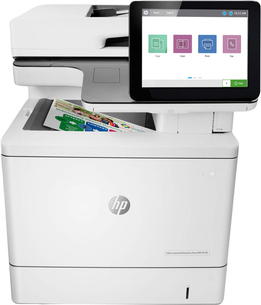 HP LaserJet Enterprise Flow M578c Color Laser Multifunction Printer A4 White