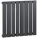 HOMCOM Panel Radiator 820-311V00GY 60.4 (W) x 0.1 (D) x 60 (H) cm