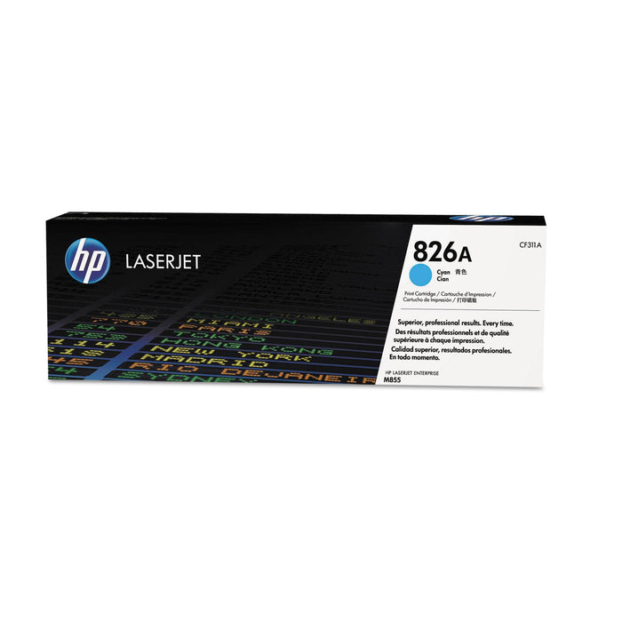 HP 826A Original Toner Cartridge CF311AC Cyan