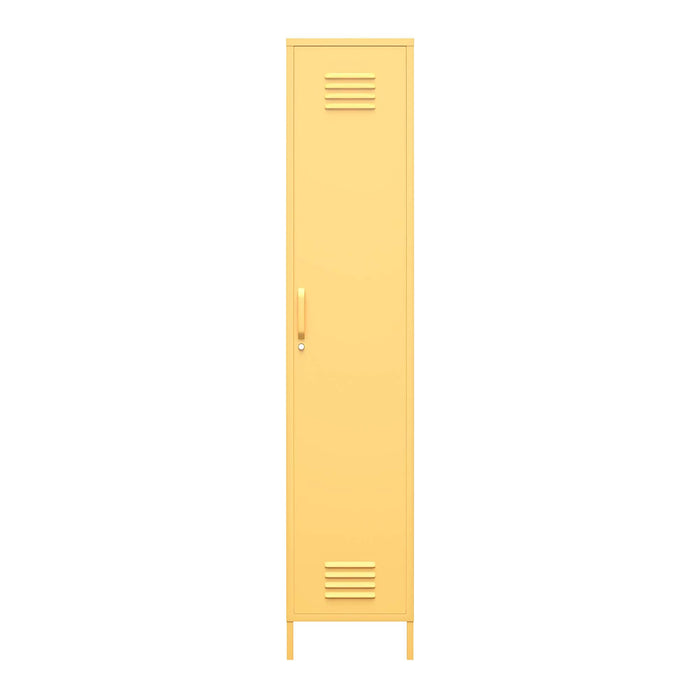 Novogratz Storage Cabinet 5244814COMNUK Yellow 380 (W) x 400.1 (D) x 1,849.9 (H) mm