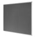 Bi-Office Earth Notice Board Non Magnetic Wall Mounted Felt 120 (W) x 90 (H) cm MDF (Medium-Density Fibreboard) Grey