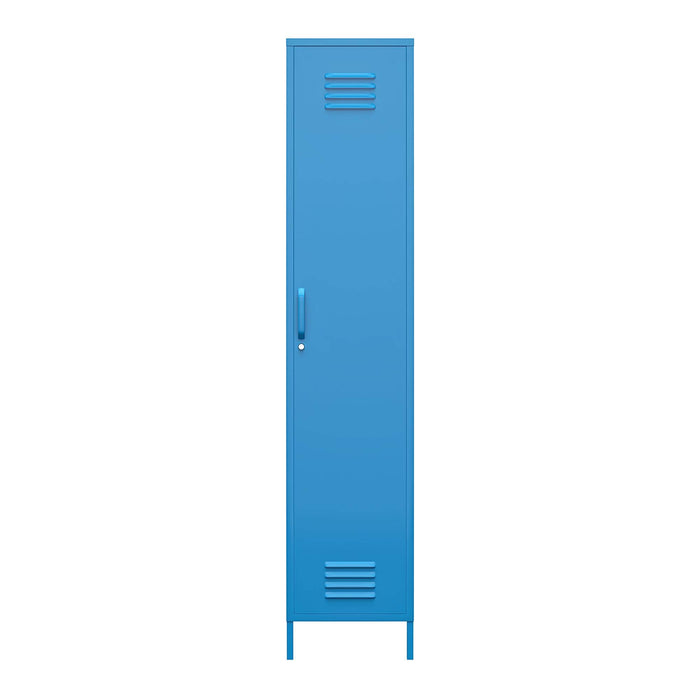 Novogratz Storage Cabinet 5244810COMNUK Blue 380 (W) x 400.1 (D) x 1,849.9 (H) mm