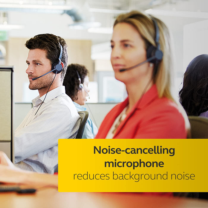 Jabra BIZ 2300 USB MS Duo - Headset - on-ear - wired - USB