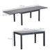 OutSunny Table 84B-782 Aluminium 900 x 2,700 x 750 mm