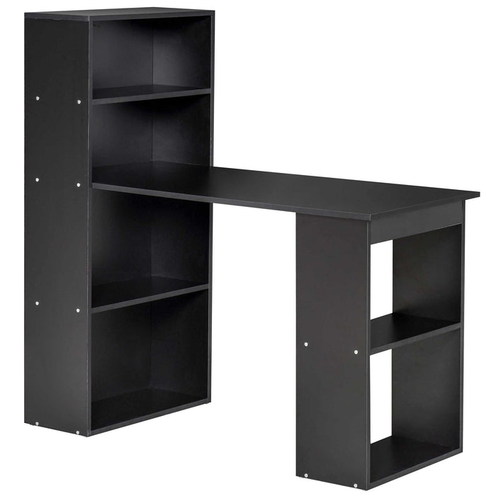 HOMCOM Desk Black 550 x 1,200 mm