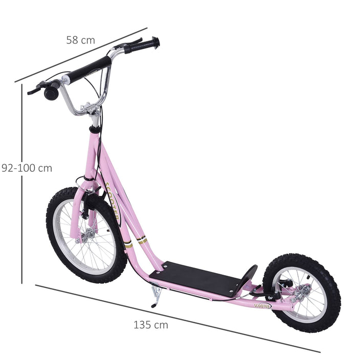 HOMCOM Kids Stunt Scooter 53-0023 Pink