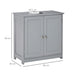 kleankin Bathroom Vanity Grey 300 x 600 mm