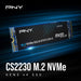 PNY CS2230 - SSD - 500 GB - internal - M.2 2280 - PCIe 3.0 x4 (NVMe)