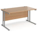 Premier Desk Beech Cantilever Frame 725H x 800D x 1400W mm