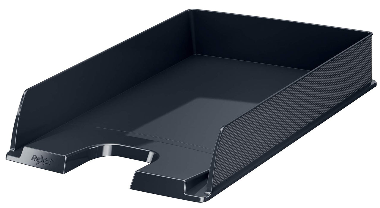 Rexel Choices Letter Tray A4 Black 25.4 x 35 x 6.1 cm