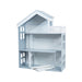 Liberty House Toys Bookcase LHTZ005 Medium-density fibreboard 3+ 830 (W) x 300 (D) x 1,150 (H) mm Grey