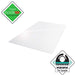 Floortex Floor Protection Mat Cleartex Ultimat Made of Original Floortex Polycarbonate for Hard Floors 119 x 89cm Transparent UFR128919ER