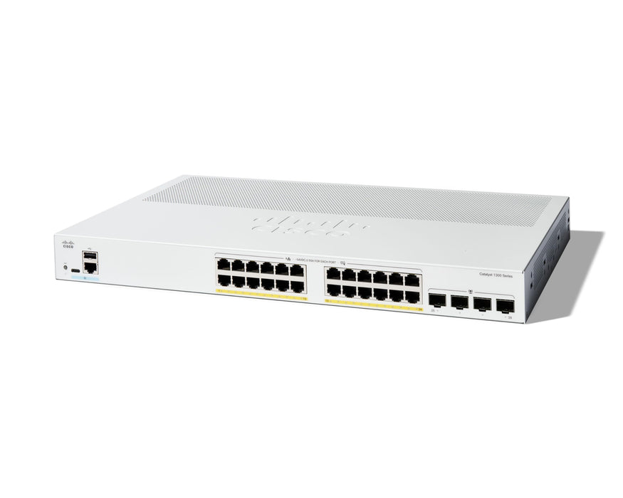 Catalyst 1300 24p GE PoE 4x1G SFP