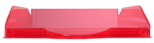 Exacompta Letter Tray 1235D EcoTray Raspberry Pack of 10