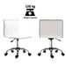 HOMCOM Office Chair 921-075 White 52 (W) x 48 (D) x 90 (H) mm