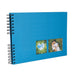 Exacompta Milano Photo Album Spiral Hardback Paper 22 x 32 x 3 cm Blue