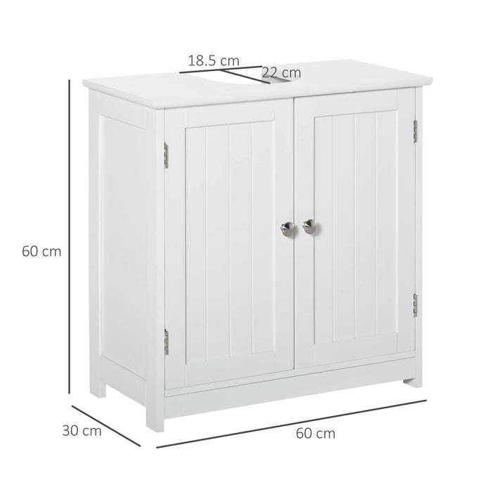 kleankin Bathroom Vanity White 300 x 600 mm