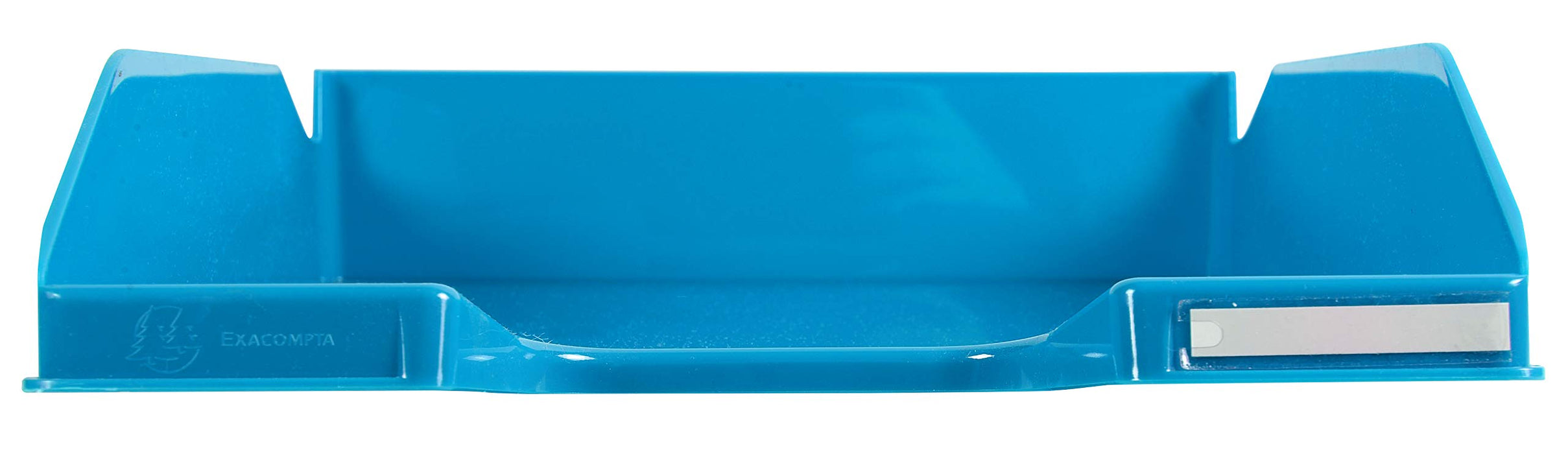 Exacompta Letter Tray Combo Midi Glossy Turquoise Pack of 6