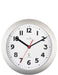 Acctim Wall Clock 74317 23 x 23 x 3.2 x 23 cm Silver