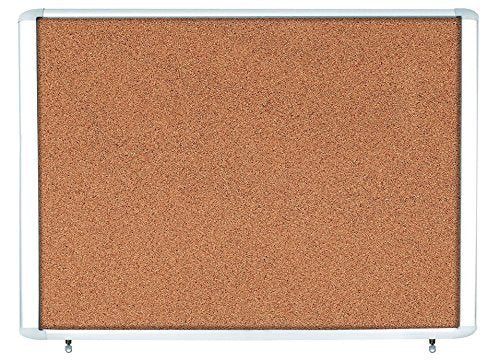 Bi-Office Mastervision Outdoor Top Hinged Lockable Notice Board Non Magnetic 15 x A4 Wall Mounted 123 (W) x 98.1 (H) cm Brown