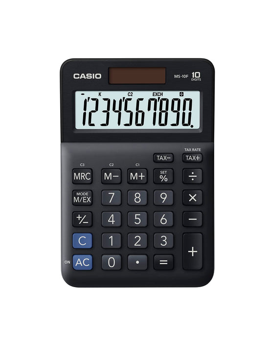 CASIO Destop Calculator MS-10F 10-Digit Black