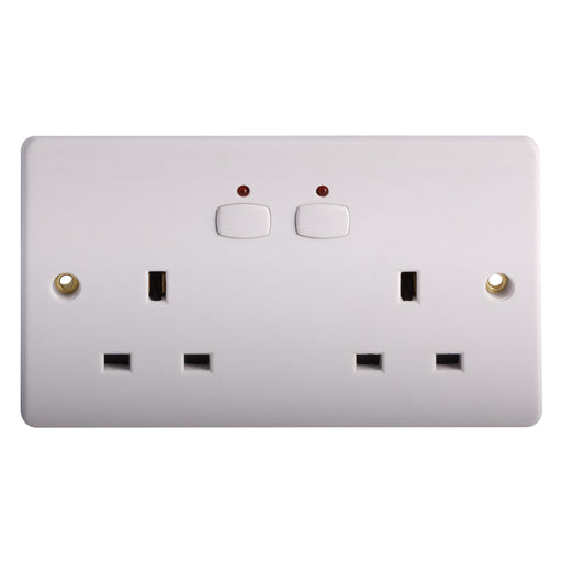 EnerGenie Mi Home Double Socket Outlet White