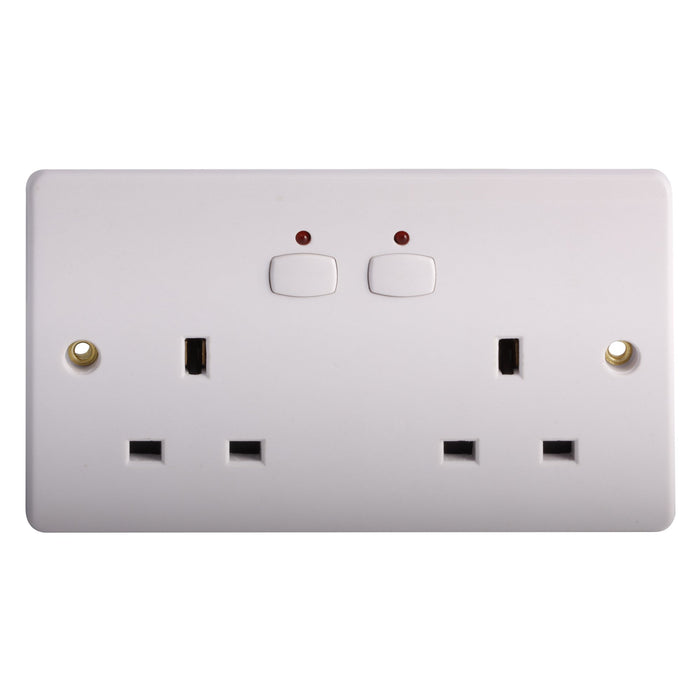 EnerGenie Mi Home Double Socket Outlet White