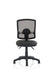 Eclipse Plus III Deluxe Medium Mesh Back Task Operator Office Chair Black Seat Without Arms - KC0398