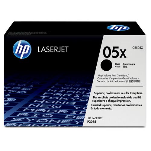 HP 05X Original Toner Cartridge CE505XC Black