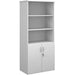 Dams International Combination Unit Lockable with 4 Shelves Melamine Universal 800 x 470 x 1790mm White