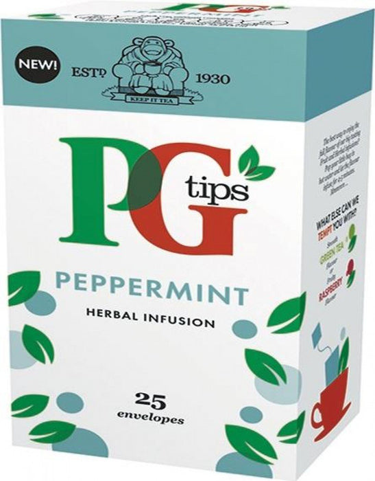 PG tips Peppermint Tea Bags Pack of 25