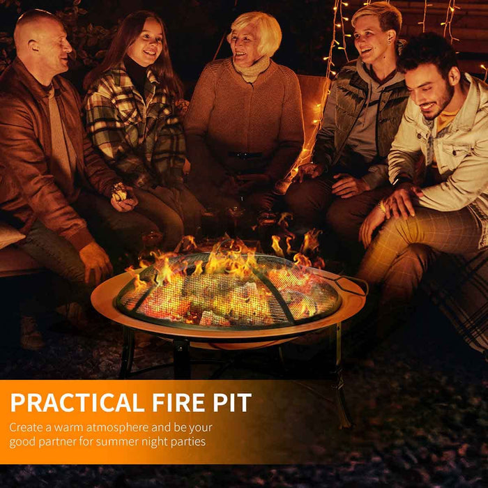 OutSunny Firepit 842-173 Steel