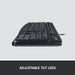 Logitech Wired Keyboard K120 QWERTY GB Black