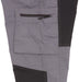 BLÅKLÄDER Trousers 14591845 Cotton, PL (Polyester) Mid Grey, Black Size 39S