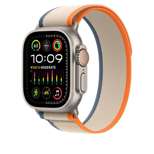 Apple - Loop for smart watch - 49 mm - M/L size - orange, beige