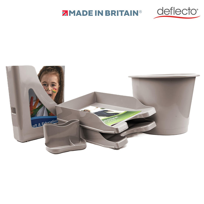 Deflecto Desk Accessory Starter Kit Warm Grey - CP175YTWGY